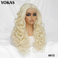 Latisha 13x5x1 HD Lace Front Wig | Curly Synthetic with Baby Hair