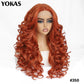 Latisha 13x5x1 HD Lace Front Wig | Curly Synthetic with Baby Hair