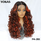 Latisha 13x5x1 HD Lace Front Wig | Curly Synthetic with Baby Hair
