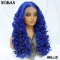 Latisha 13x5x1 HD Lace Front Wig | Curly Synthetic with Baby Hair