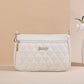 Embroidery Messenger Bags Women Leather Handbags Bags for Women Sac a Main Ladies hair ball Hand Bag