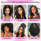 Afro Kinkys Bulk Synthetic Hair for Dreadlock Extensions Loc Repair Braiding Twist Tight Afro Kinky  Synthetic Hair for Loc