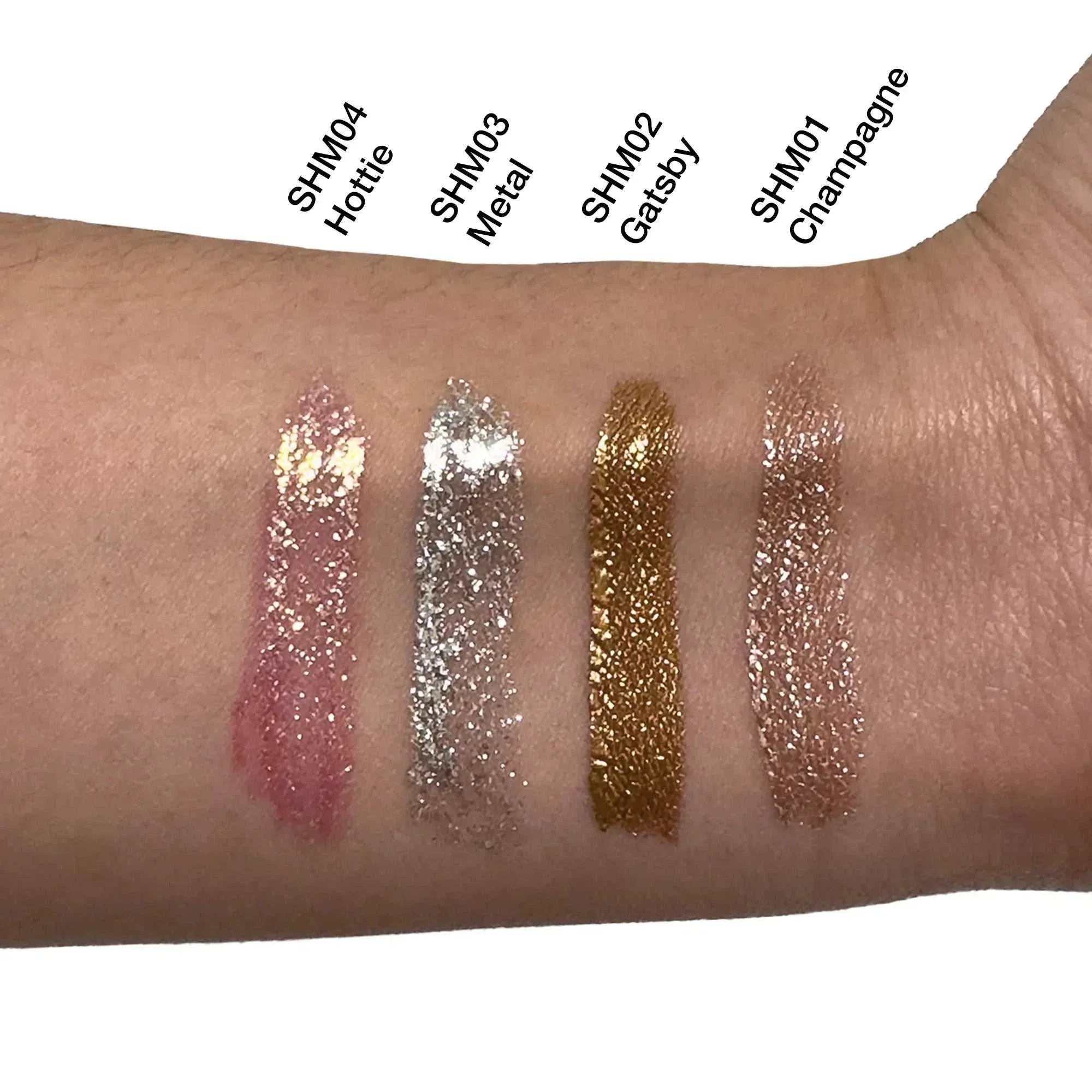 Liquid Shimmer - GatsbyLiquid Shimmer - GatsbyDescription
Get that high-impact shine you've always wanted with our liquid shimmer. Our innovative formula is versatile and brilliantly shiny, so you can glam up an[Bal]