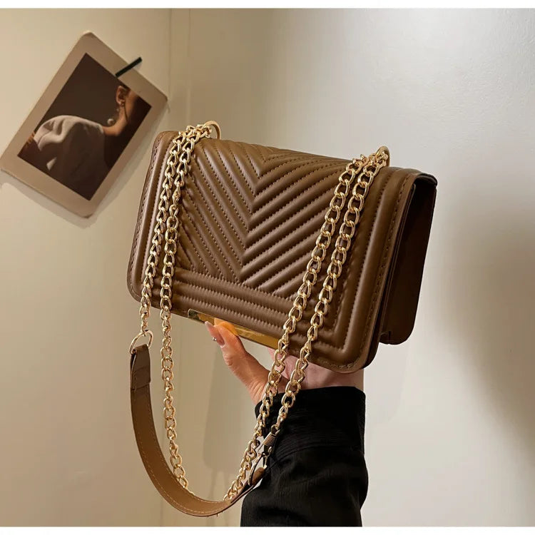 Fashion Small Handbags for Women 2024 Trend Designer Luxury Shoulder Crossbody Bags Female Pu Leather Sling Hand Messenger Bag