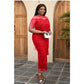 Customized Plus Size African Party Evening Dresses for Women Summer Tassel Short Sleeve Traditional Dashiki African Clothes Anka