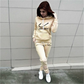 Womens Tracksuits Fashion Sets Outfits Jogging Suits Sports Wear Fashion Hoodie Set Trending Track suits Hoodie+Sweatpants 2 pcs