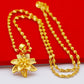 9999 24K REAL gold necklace women&