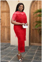 Customized Plus Size African Party Evening Dresses for Women Summer Tassel Short Sleeve Traditional Dashiki African Clothes Anka