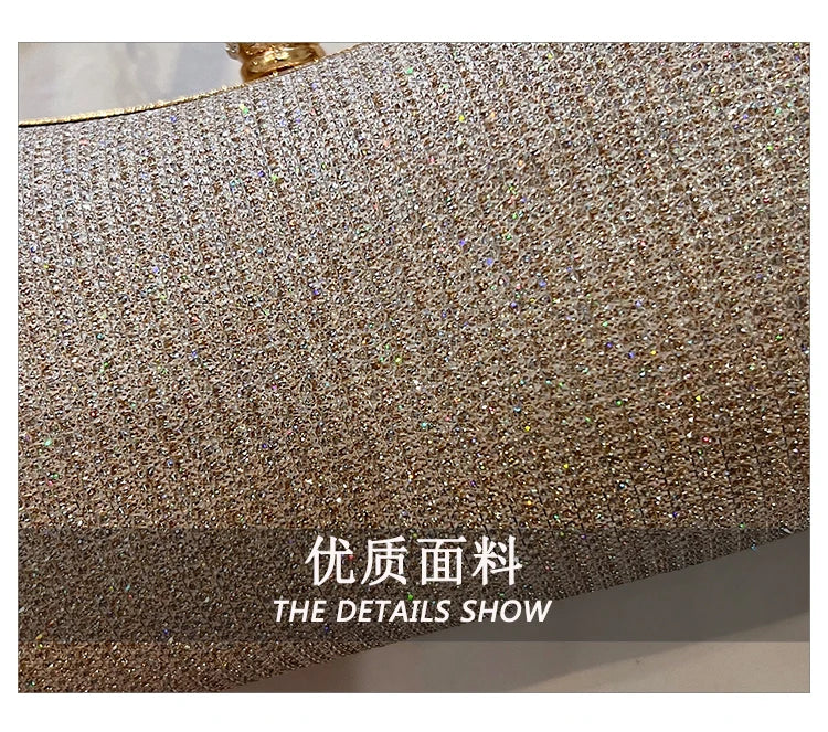 Evening party bags: This year, there is a trend for sophisticated and feminine women's bags. There are simple buttoned small bag