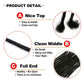 Dreadlocks Brazilian Real Human Hair Strand Crochet Braid Hair Loc Extension 0.6cm Afro Kinky Braiding Handmade locks Wholesale
