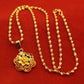 9999 24K REAL gold necklace women&