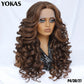Latisha 13x5x1 HD Lace Front Wig | Curly Synthetic with Baby Hair