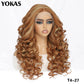 Latisha 13x5x1 HD Lace Front Wig | Curly Synthetic with Baby Hair