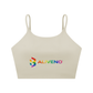 Spaghetti Strap Yoga Sports Bra