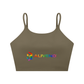 Spaghetti Strap Yoga Sports Bra