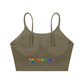 Spaghetti Strap Yoga Sports Bra