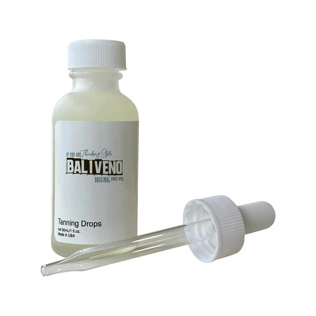Tanning DropsTanning DropsDescription Bring hydration and a summer-kissed glow to your skin. Mix a few drops with your favorite moisturizer, serum, or body lotion to build a fresh tan on your[Bal]