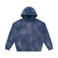 Unisex Sunfade Frayed Fleece Hoodie