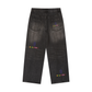 Vintage Wash Heavyweight Denim Jeans