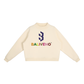 Essential Fleece Mock-Neck Crew Sweatshirt