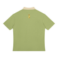 Unisex Color Block Quarter-Zip Polo Shirt