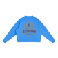 Baliveno Premium Essential Fleece Mock-Neck Crew Sweatshirt