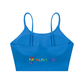 Spaghetti Strap Yoga Sports Bra