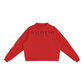Baliveno Minimalist Essential Fleece Mock-Neck Crew Sweatshirt