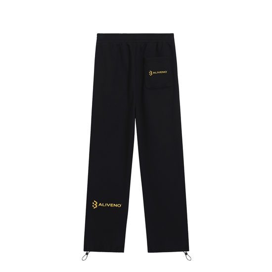 Essential Drawstring Straight-Leg Sweatpants