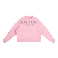 Baliveno Minimalist Essential Fleece Mock-Neck Crew Sweatshirt