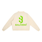 Baliveno Essential Fleece Mock Neck Crew Sweatshirt For Women