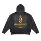 Baliveno Unisex Sunfade Ripped Boxy Hoodie