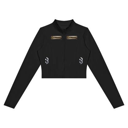 Baliveno Women’s Crop Yoga Sports Jacket