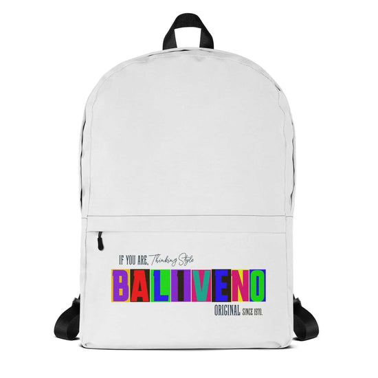 Baliveno Fashion Backpack – Printed School Bag with Laptop CompartmentBaliveno Fashion Backpack – Printed School Bag with Laptop CompartmentThis medium size backpack is just what you need for daily use or sports activities! The pockets (including one for your laptop) give plenty of room for all your nece[Bal]
