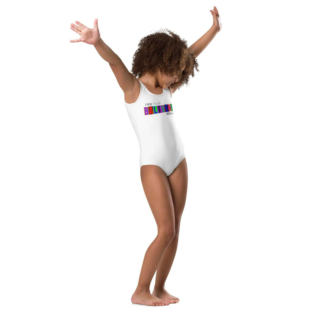 Baliveno Kids Printed One-Piece Swimsuit – Polyester SwimwearBaliveno Kids Printed One-Piece Swimsuit – Polyester SwimwearThis girls' swimsuit has it all - comfortable fit, elastic fabric, and a deep-colored print that won't fade in the sun and water. The double-layered front, bias bind[Bal]