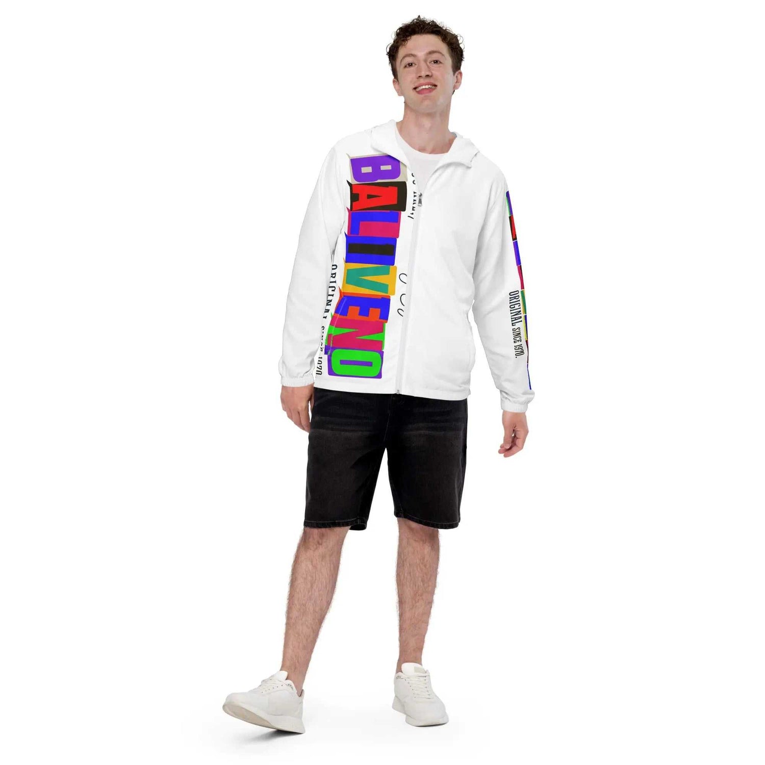 Baliveno Men’s windbreakerBaliveno Men’s windbreakerBrave the elements in style with the Baliveno Men’s Windbreaker, the ultimate companion for windy, rainy, and sunny days alike.
Crafted from lightweight, water-resis[Bal]