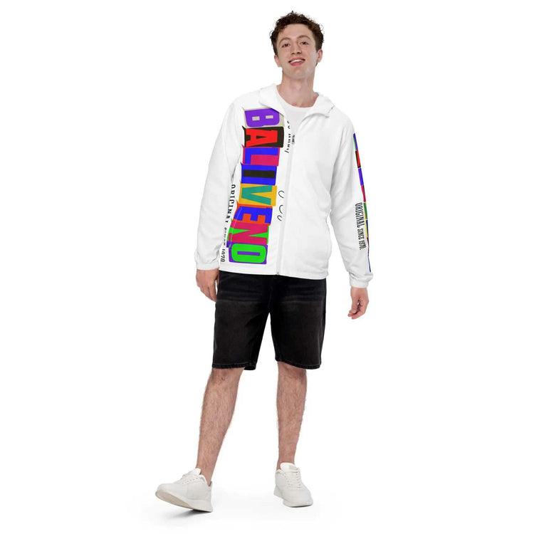 Baliveno Men’s windbreakerBaliveno Men’s windbreakerBrave the elements in style with the Baliveno Men’s Windbreaker, the ultimate companion for windy, rainy, and sunny days alike.
Crafted from lightweight, water-resis[Bal]