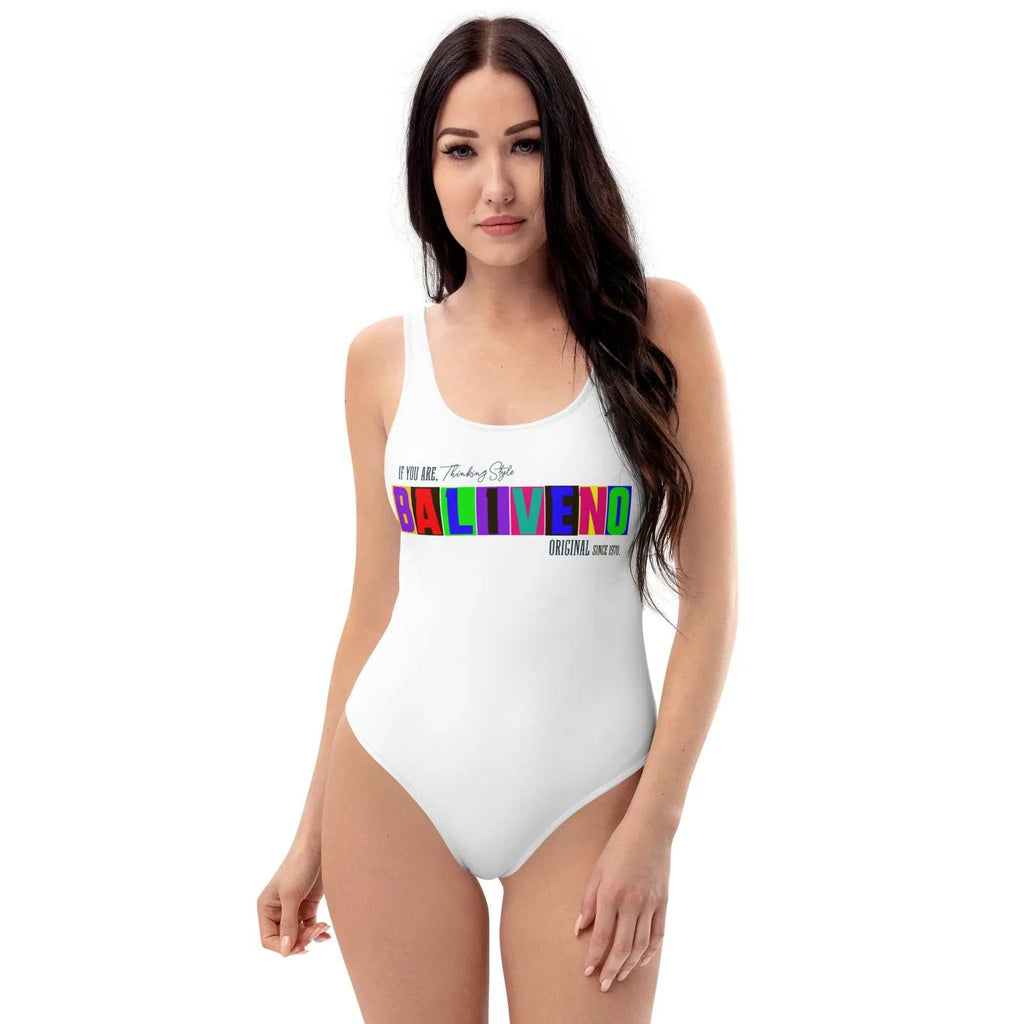 Baliveno Printed One-Piece Polyester SwimsuitBaliveno Printed One-Piece Polyester SwimsuitThis one-piece swimsuit for all figures will bring out your best features. Enjoy the smooth fabric and the flattering design, and show it off by the sea or pool!

• [Bal]