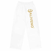 All-over printAll-over print wide-leg pantsUpgrade your loungewear with the trendy All-Over Print Wide-Leg Pants. These stylish knit pants combine the relaxed feel of sweatpants with a fashionable all-over pr[Bal]