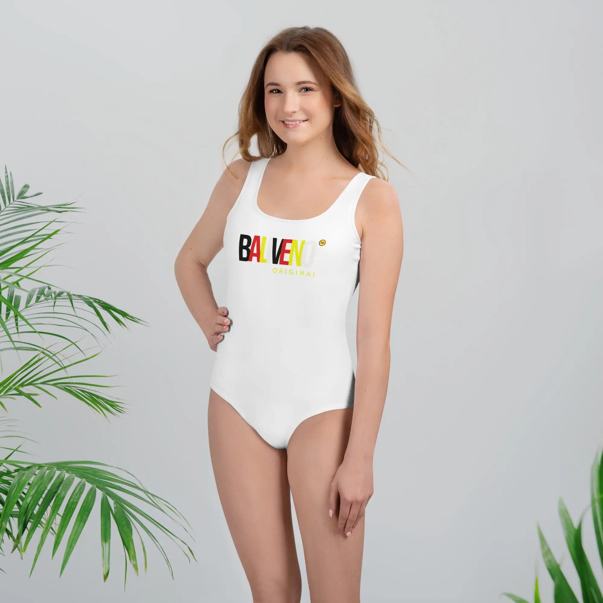 Baliveno Youth One-Piece Swimsuit, Printed Swimsuit, Baliveno Fashion, Polyester Swimwear, Beachwear, - BALIVENO FASHION HOUSE LTD