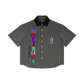 Baliveno Vibrant Unisex Striped Boxy Contrast Collar Shirt