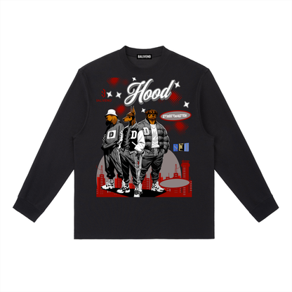 Baliveno Essential Crewneck Long-Sleeve T-Shirt