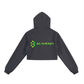 Essential Cropped Zip-Up Hoodie