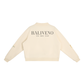 Baliveno Minimalist Essential Fleece Mock-Neck Crew Sweatshirt