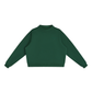 Baliveno Minimalist Essential Fleece Mock-Neck Crew Sweatshirt