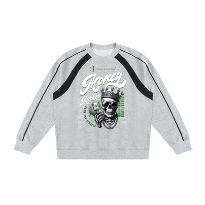Baliveno Color Block Crewneck Sweatshirt