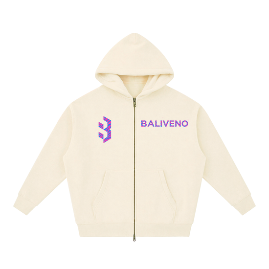 Baliveno Essential Oversized Fleece Boxy Hoodie Unisex Comfort Fit