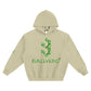 Baliveno Fleeced Boxy Hoodie Unisex Thick Cotton Polyester Blend