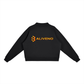 Essential Fleece Mock-Neck Crew Sweatshirt