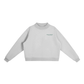 Baliveno Minimalist Essential Fleece Mock-Neck Crew Sweatshirt